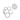 Steel Circle Ruler Stencil Set - Leather Cutting Tool Template 2PCS - Shop Wood Tools