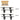 Workbench Planing Stop Set - 4 Benchdogs  2 T-Tracks - Shop Wood Tools