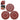Flocking Sandpaper Discs - 125mm Self-Adhesive 100 PCS 8 Hole - Shop Wood Tools