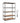 Heavy Duty 5-Layer Metal Shelving Unit - Organizer Rack for Kitchen Living Room Warehouse Flower Stand - Shop Wood Tools
