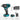 1200Nm Brushless Cordless Electric Impact Wrench - Rechargeable 18V Power Tool - Shop Wood Tools