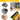 Sanding Block Set - Interchangeable Hook and Loop Shapes - Shop Wood Tools