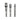 Socket Bit Extension Bar Set - 3 PCS Hex Shank Adapters for Power Drill - Shop Wood Tools
