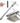 Adjustable Tap Wrench Set - Includes 5 Metric Taps M3-M8 M5-M12 - Shop Wood Tools