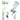 HVLP Professional Spray Gun 1.4/1.7/2.0/2.5mm Steel Nozzle Gravity Spray Gun Portable Car Paint Spray Gun DIY Spray Paint Kit - Shop Wood Tools