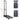 Foldable 200kg Plastic Trolley - 6-Wheel Household Cart - Shop Wood Tools