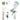 HVLP Professional Spray Gun 1.4/1.7/2.0/2.5mm Steel Nozzle Gravity Spray Gun Portable Car Paint Spray Gun DIY Spray Paint Kit - Shop Wood Tools