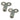 Zinc Alloy Radiator Valve Key Set - 2PCS - Shop Wood Tools
