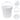 5L Plastic Bucket with Handle and Lid - All-Purpose Pail Container 15 Gallon - Shop Wood Tools
