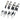 8-in-1 Carbon Steel Hole Punch  Corkscrew Tool for Woodworking - Shop Wood Tools