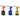 Pneumatic Rivet Tool - Vertical Decoration Nail Gun Random Color - Shop Wood Tools