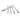 Set of 5 White Steel Three-Blade Engraving Milling Cutters for Electric Knives - Shop Wood Tools