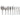Woodworking Milling Cutter Set - 8 PCS Double-Edged Slotting Knives - Shop Wood Tools