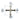 Elevator Water Meter Valve Cross Key Wrench - Black Triangle Style A - Shop Wood Tools