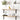 Stainless Steel Arc Triangle Bracket - I Type Support Holder with Screw - Shop Wood Tools