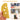 5 Inch P180 Disc Sanding Sandpaper - 100pcs Yellow Flocking Sheet - Shop Wood Tools