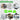 Multifunctional Silicone Glue Scraper Set - 2 Packs Green - Shop Wood Tools