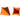 Silicone Seam Tools Set - 2pcs Chamfering Tile Decor Orange - Shop Wood Tools