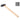 Handmade DIY Jewelry Texture Hammer - Square Gold  Silver Model No 7 - Shop Wood Tools